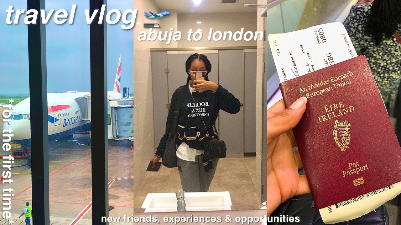 travel vlog🛫| moving from abuja to london, last farewells & more!!