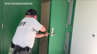 Hillsborough school resource deputies train on how to respond to active shooter