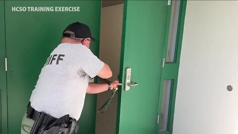 Hillsborough school resource deputies train on how to respond to active shooter