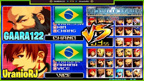 The King of Fighters 2002 (GAARA122 Vs. UranioRJ) [Brazil Vs. Brazil]