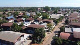 Drone Flight in Seka, Thailand