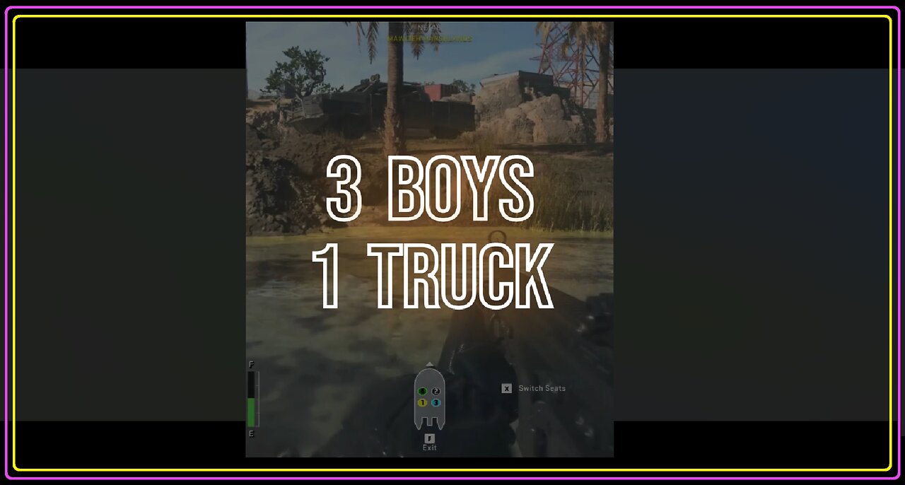 3 boys, 1 truck (Call of Duty - Modern Warfare 2 - DMZ)