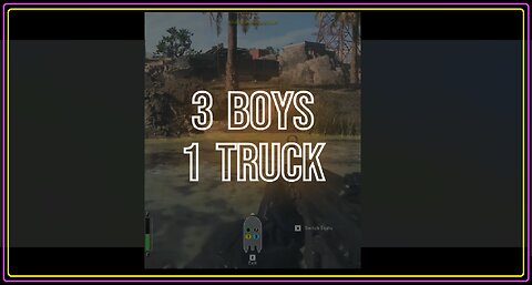 3 boys, 1 truck (Call of Duty - Modern Warfare 2 - DMZ)