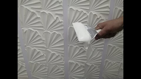 بقطعه معجون جدران أصنع بنفسك أحدث الديكورات