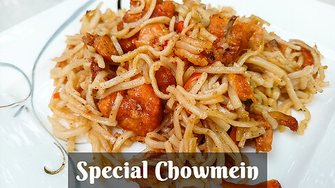 Special Chow mein | রেস্টুরেন্টের মতো চাইনিজ নুডলস রেসিপি | How to make Perfect Chow mein at home