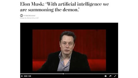 Elon Musk summoning demons