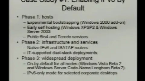 The NetIO Stack in Windows Vista Functionality and Deploymen