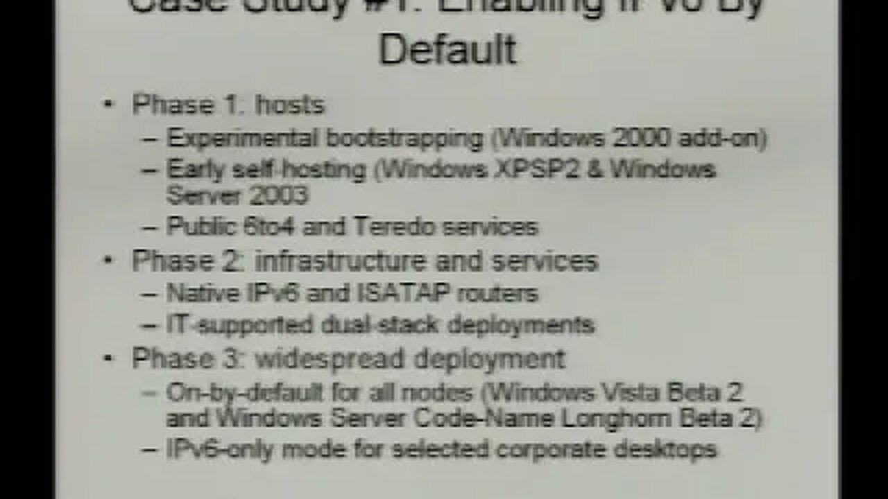 The NetIO Stack in Windows Vista Functionality and Deploymen