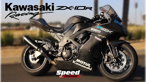 Testando Kawasaki Ninja ZX10R 2008 De Pista | Racing Modification | Analise Completa | Speed Channel