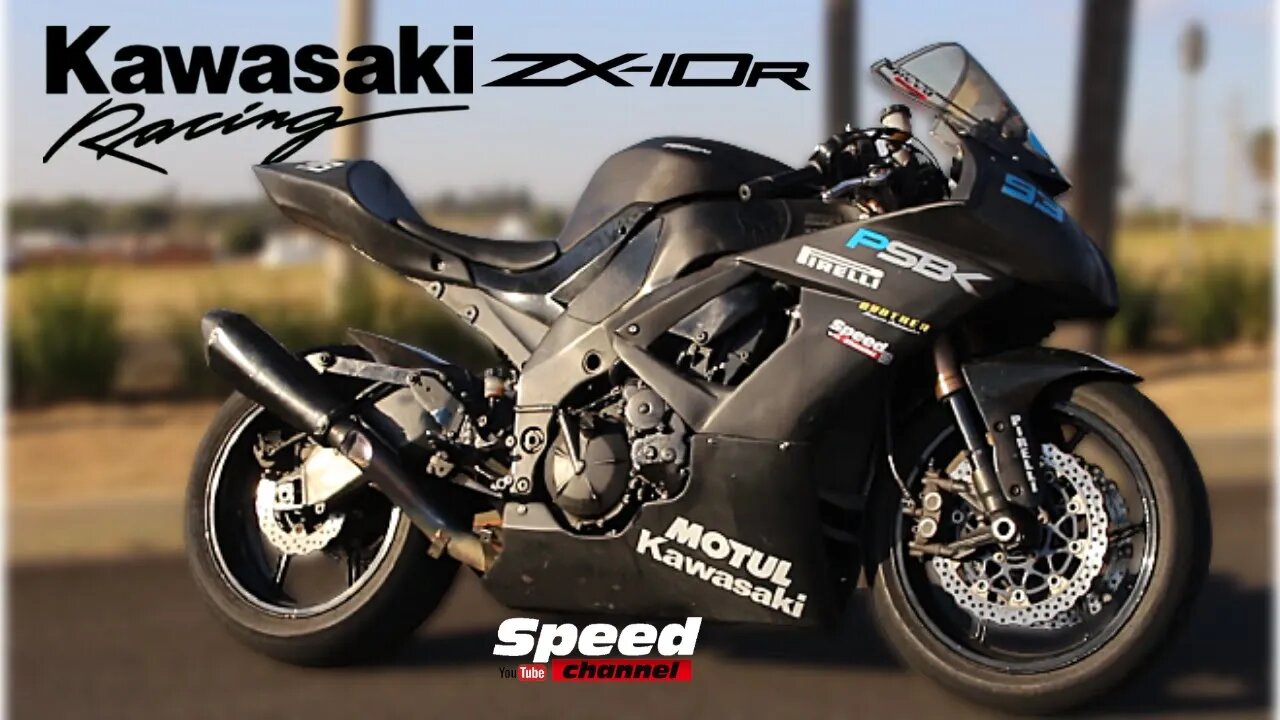 Testando Kawasaki Ninja ZX10R 2008 De Pista | Racing Modification | Analise Completa | Speed Channel