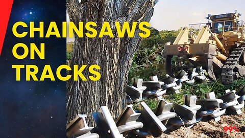 Why Bulldozers Use Chains to Clear Land