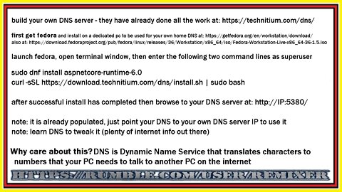 HOW to build your own home DNS