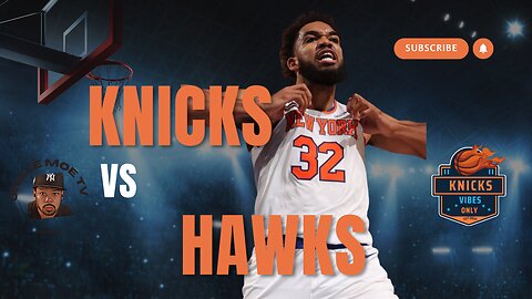 NBA: New York Knicks Vs the Hawks