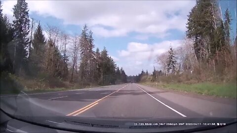 Ride Along with Q #09 to Astoria OR - 04/11/20 1135-1203 - Video by Q Madp