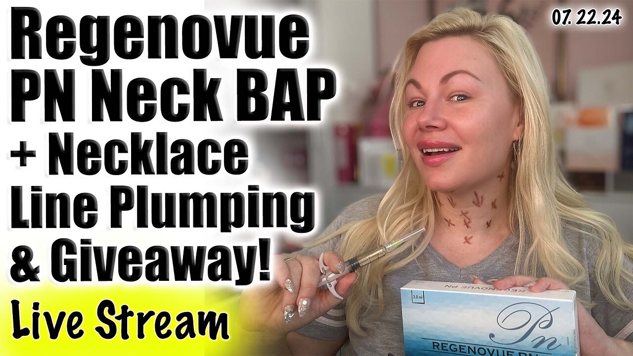 Live Regenovue PN Neck BAP + Necklace Line Plumping, & Giveaway | AceCosm, Code Jessica10 Saves