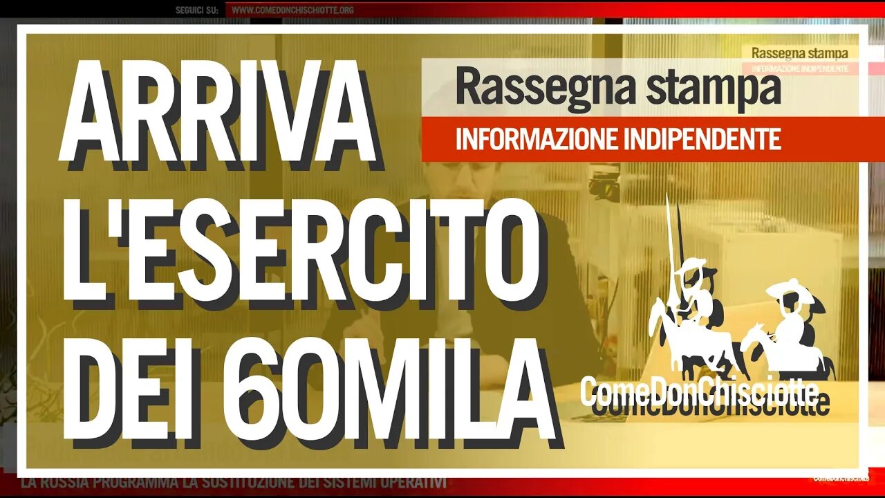 L'esercito dei 60mila controllori - TG ComeDonChisciotte 25 Maggio 2020