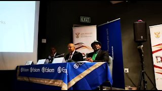 SOUTH AFRICA - Johannesburg - Eskom - Pravin Gordhan (videos) (Rxw)