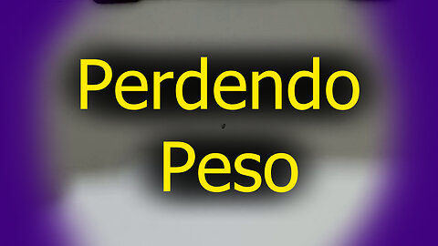 Perdendo Peso