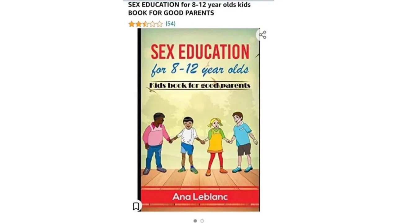Sex Ed book encourages parents to let their children watch them have sex…