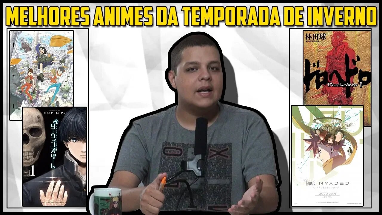 Os Melhores Animes da Temporada de Inverno!! (Janeiro)