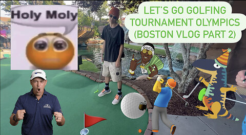 Let’s Go Golfing Tournament Olympics (Boston Vlog Part2)