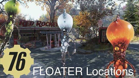 Fallout 76 FLOATER Locations Guide fallout76, daily challenge- Kill a floater