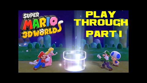 Super Mario 3D World - Part 1 - Nintendo Switch Playthrough 😎Benjamillion