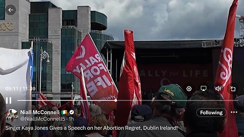 Ireland Rally : abortion testimony Pussycats Dolls : Kaya Jones part 3