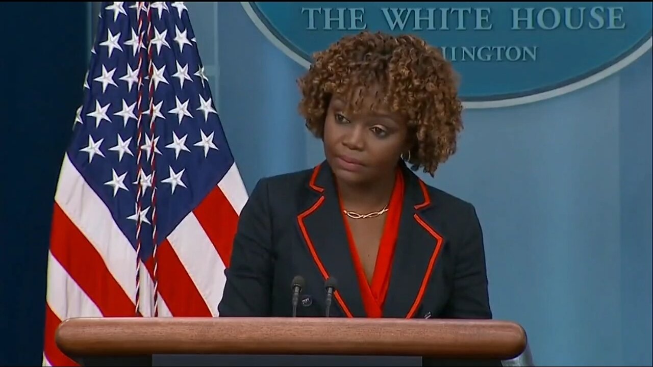 Jean-Pierre Hilariously Says Democrats Don't Have A Spending Problem