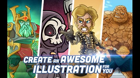 Get Your Stunning Custom Illustration Today!