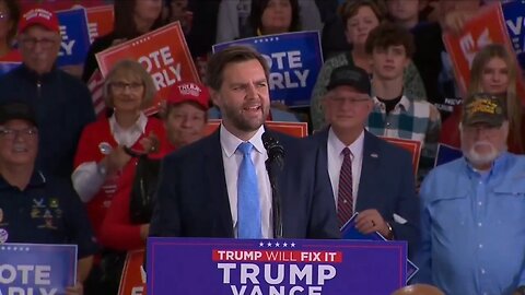 JD Vance: Nobody Is Buying That Kamala Is Fit To Be President