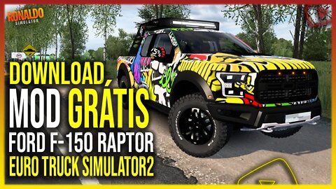 ▶️MOD FORD F-150 RAPTOR EURO TRUCK SIMULATOR 2 1.44