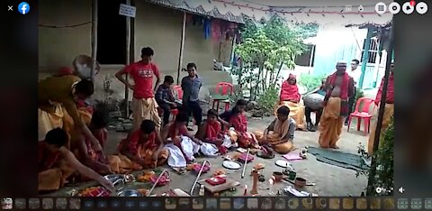 Hindu funeral ceremoney