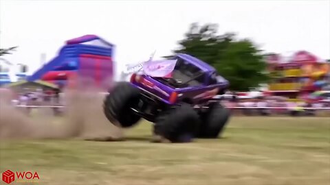 crazy monster trucks freestyle moments 😎😎