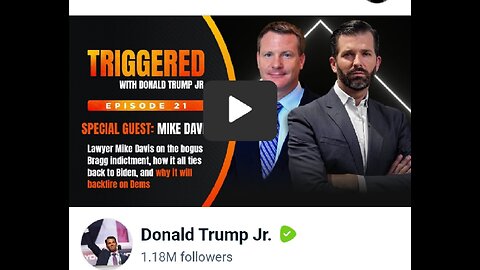 Lawyer Mike Davis Reveals New Details on the Sham Indictment Against Donald Trump | TRIGGERED Ep. 21