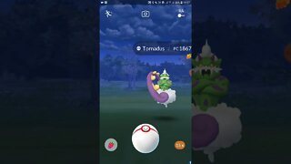 Pokémon GO - Hora Lendária Tornadus 3° de 4 Reides