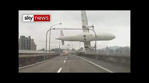 Taiwan Plane Crash: Passenger Jet Hits Bridge