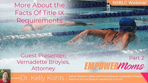 Webinar - More About the Facts of Title IX Requirements