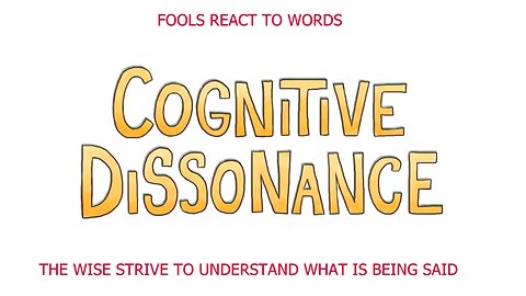 WOKE MOB #2 DON'T WANT U TO KNOW, COGNITIVE DISSONANCE AND U