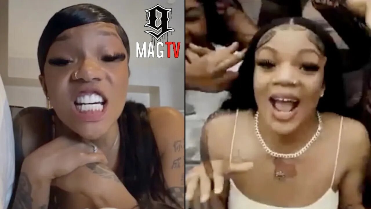Glorilla Claps Trolls Shading Her New Teeth! 😬