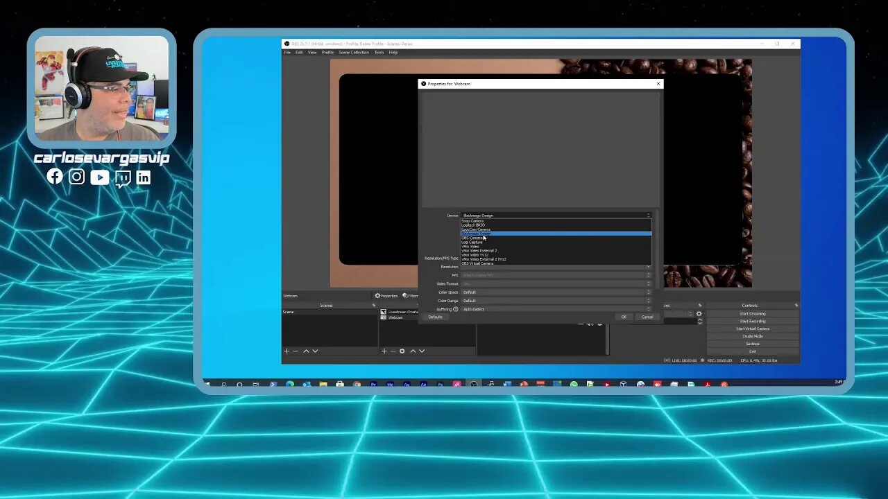 Livestream/Zoom Meeting Overlays
