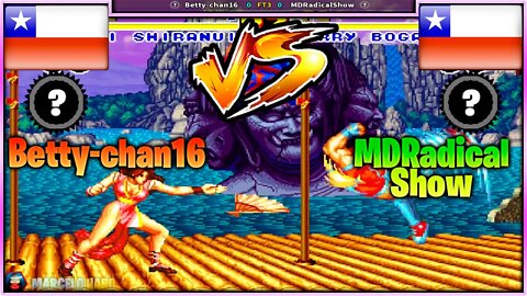 Fatal Fury 2 (Betty-chan16 Vs. MDRadicalShow) [Chile Vs. Chile]