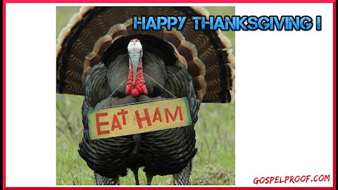 Happy Thanksgiving from GospelProof.com