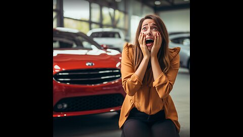 Imagine getting your partner a BRAND new vehicle and this happens?