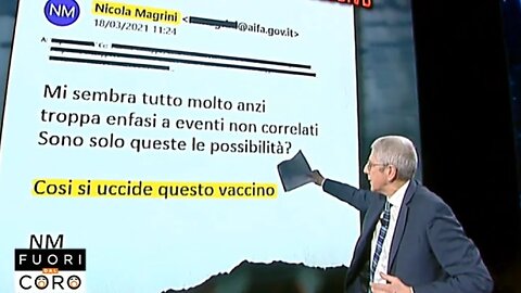 "Così si uccide questo vaccino", salvare il vaccino e condannare le persone