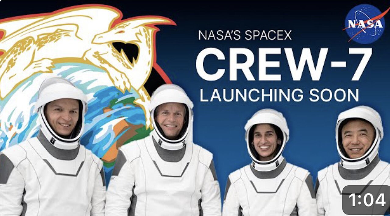 NASA's Space Crew-7 Mission to the Space Station (Official Trailer)