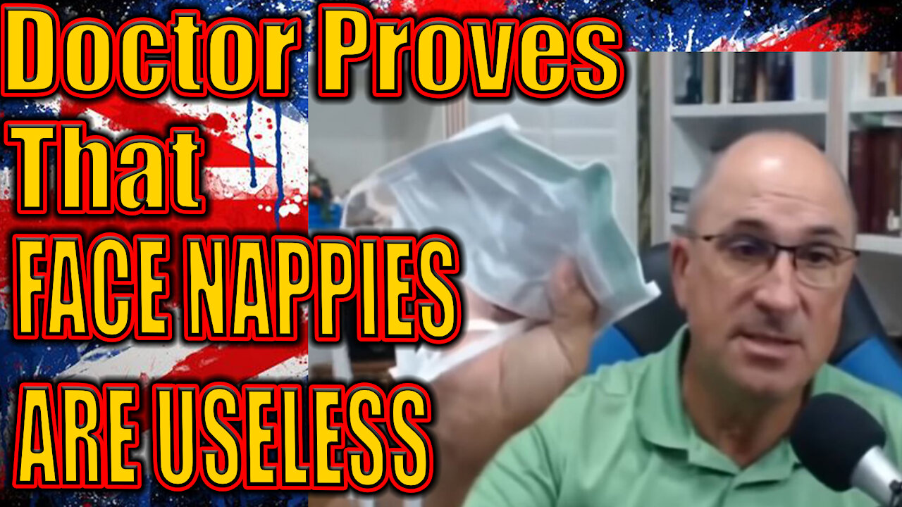 Dr Uses vape clouds to demonstrate face nappies don't work😷