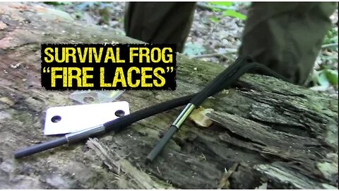 Survival Frog Fire Laces - Mantis Outdoors