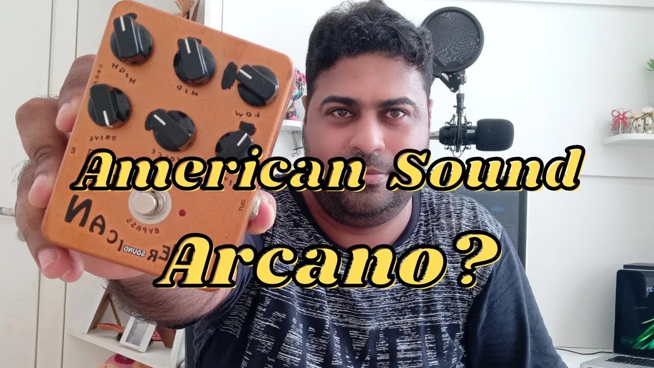 Pedal American Sound Arcano - Garimpando no OLX