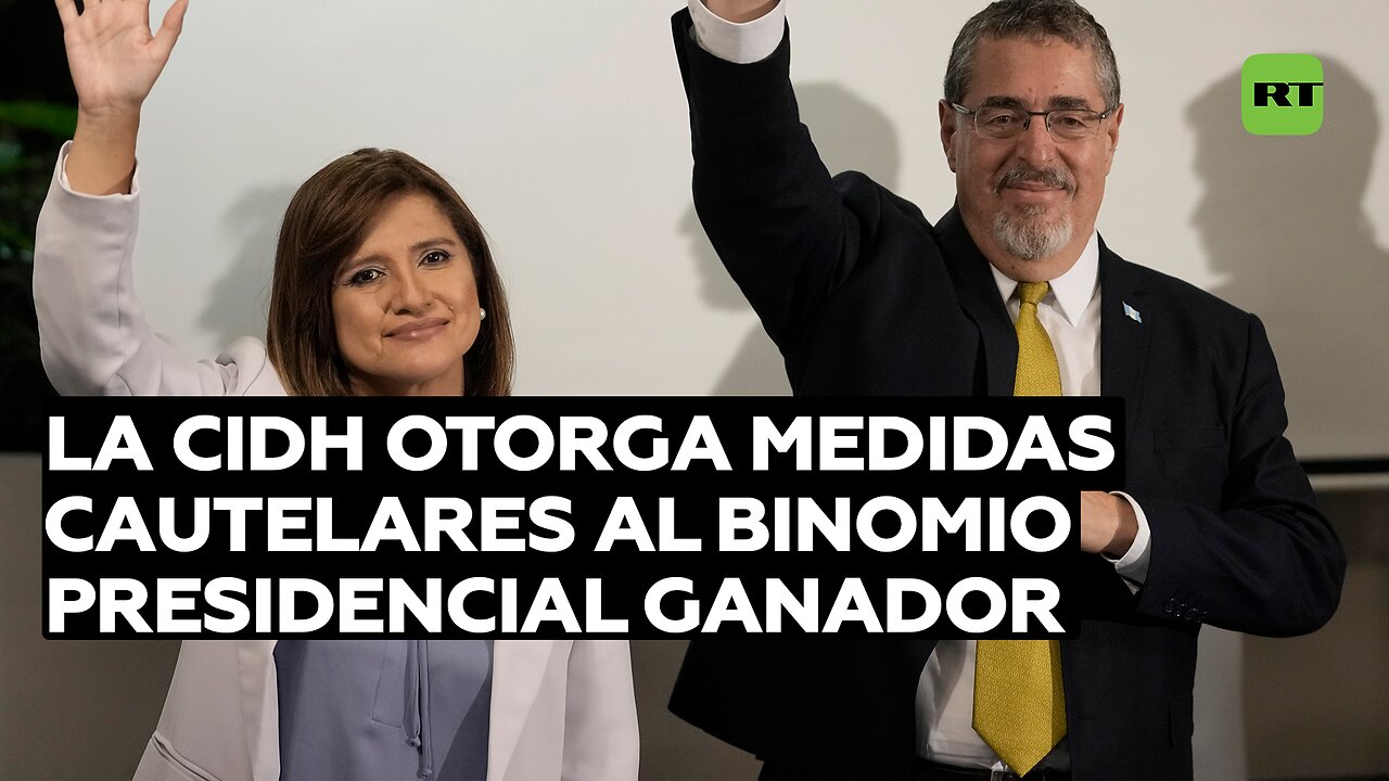 La CIDH otorga medidas cautelares al binomio ganador de las presidenciales en Guatemala